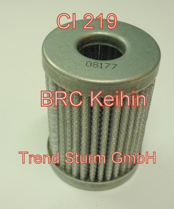 BRC, Keihin- Poliester Gasfilter CI - 219 silber