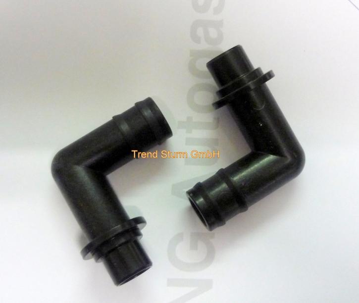 2 x Wasseranschlüsse für LI02 Verdampfer 15mm